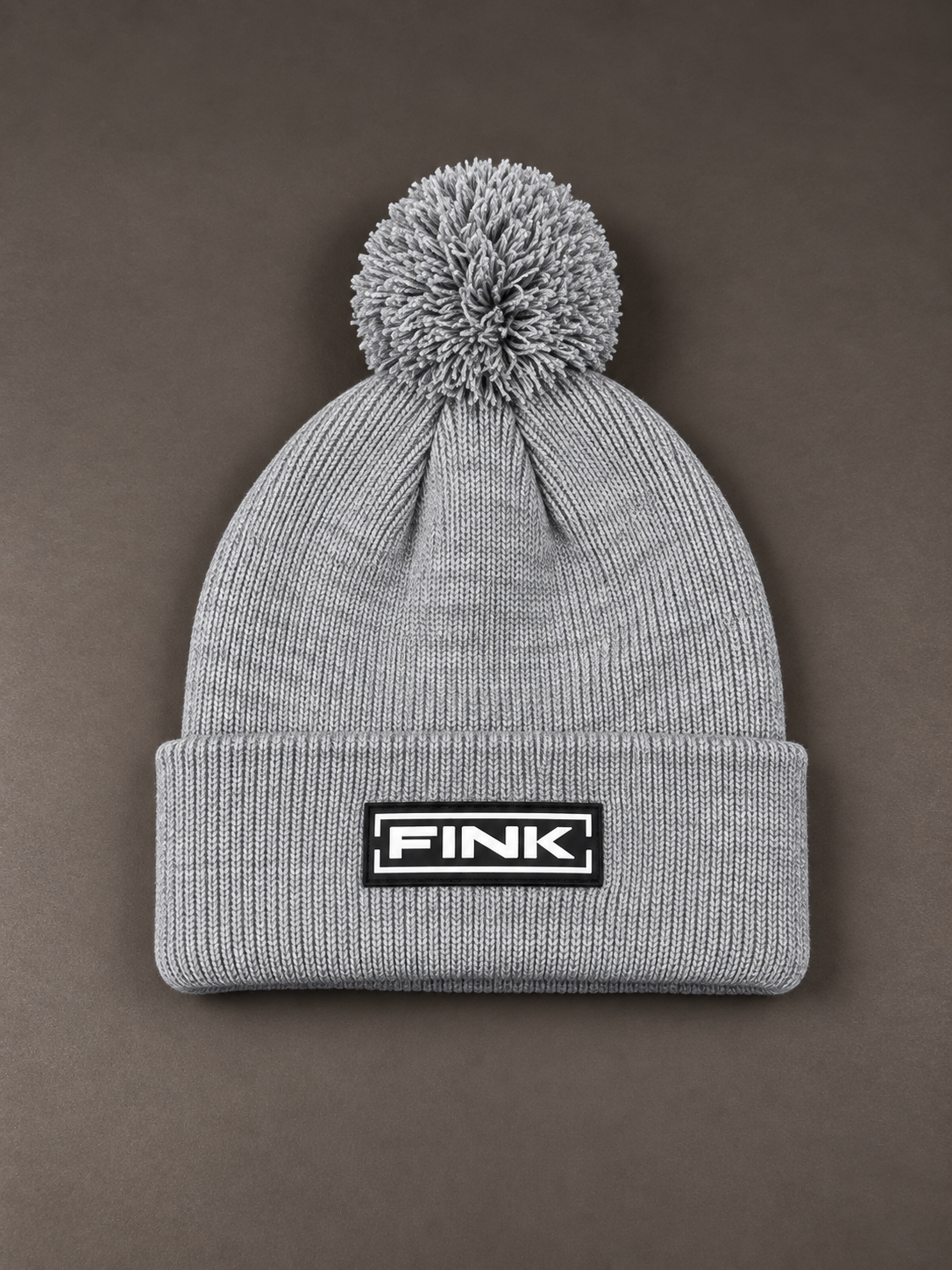 Light Grey Bobble Hat