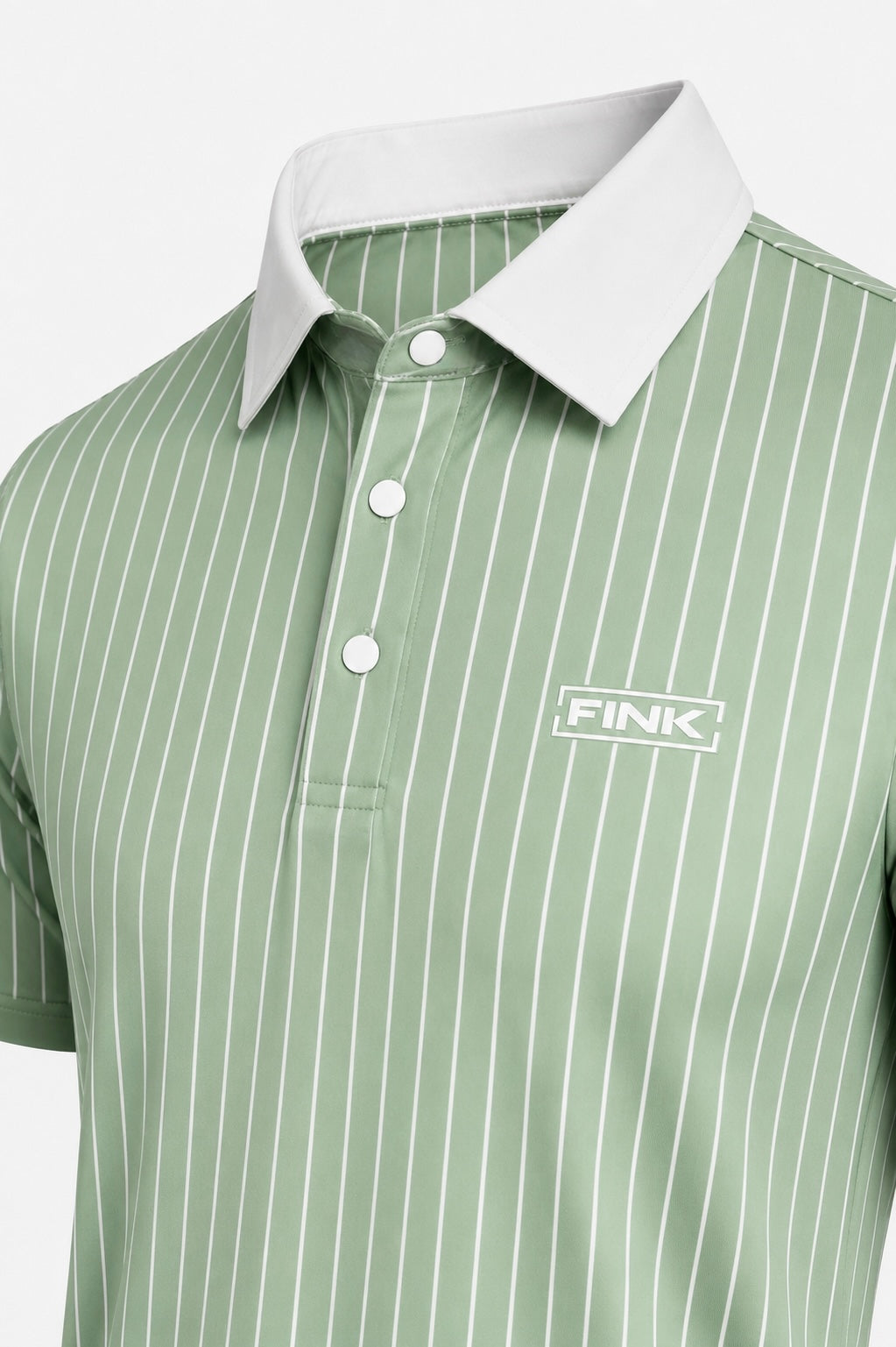 The Sage Green Pin Stripe