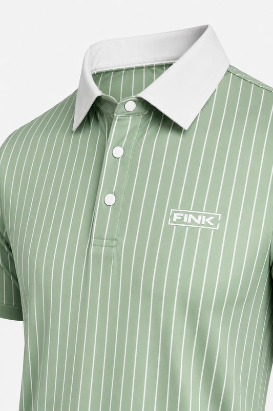 The Sage Green Pin Stripe