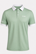 The Sage Green Pin Stripe
