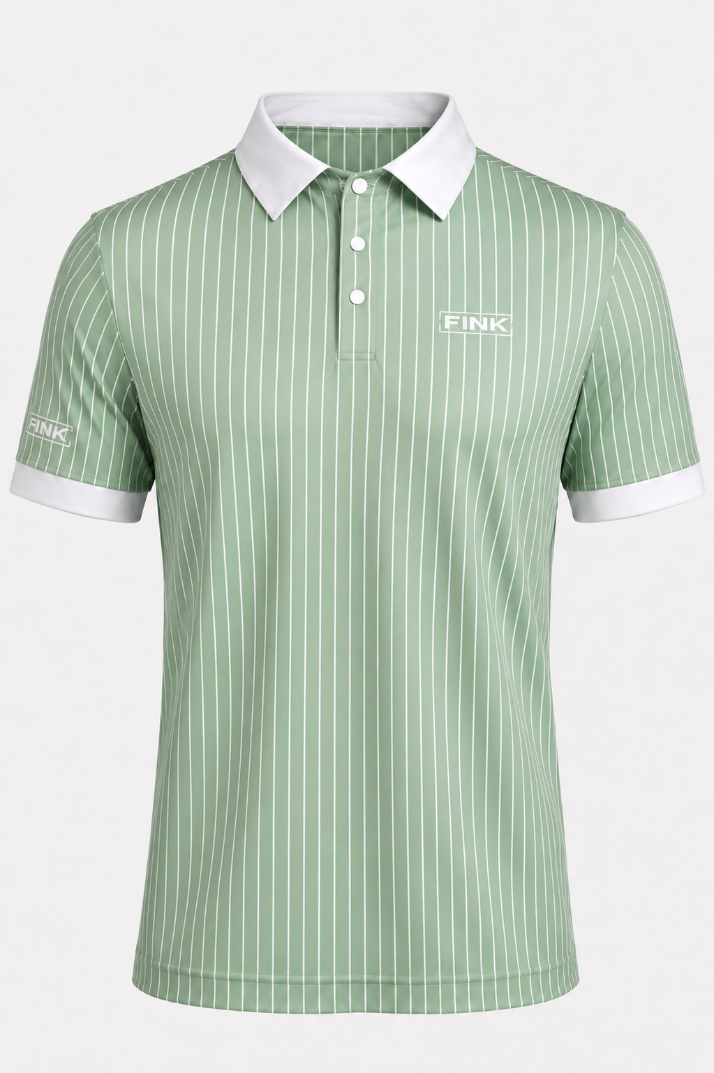 The Sage Green Pin Stripe