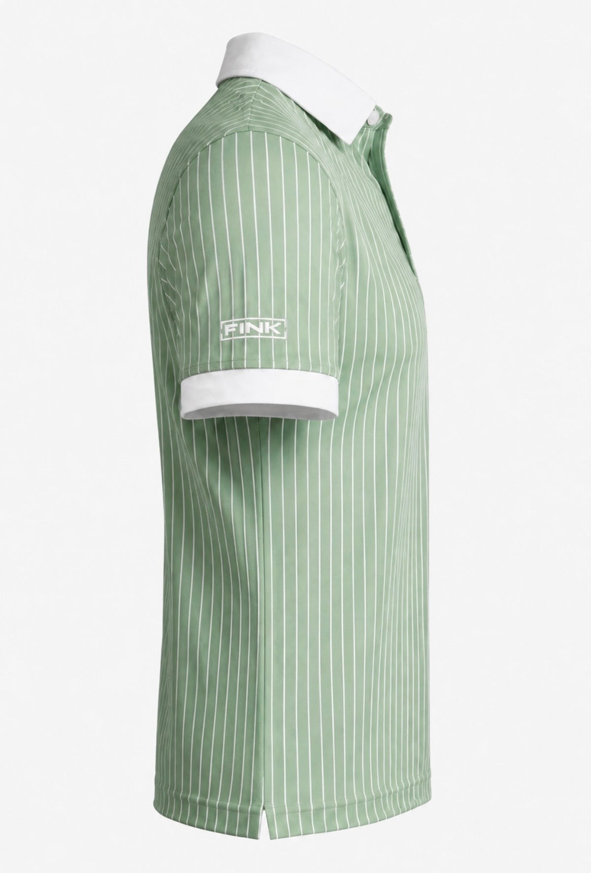The Sage Green Pin Stripe