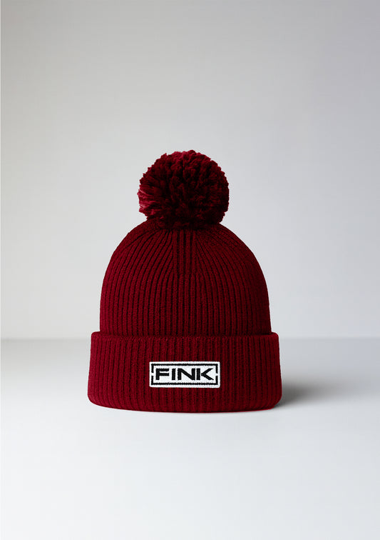 Bobble Hat Burgundy