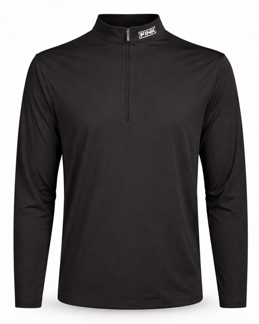 FINK Dark Charcoal Quarter golf top